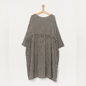 Ichi Antiquites gingham dress